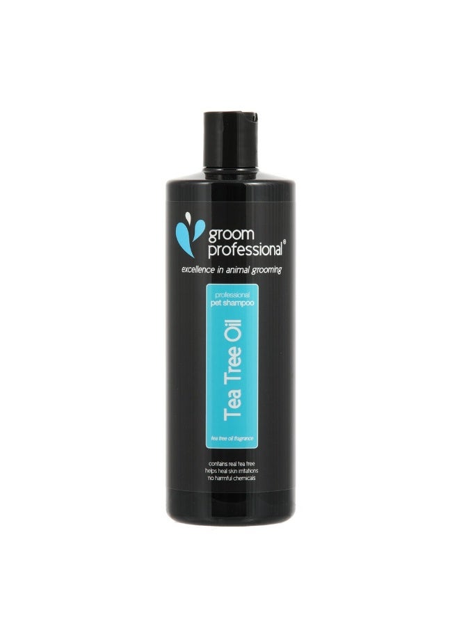 Groom Professional Tea Tree Oil Shampoo 450ml – Soothing Relief for Itchy Skin - Image 1